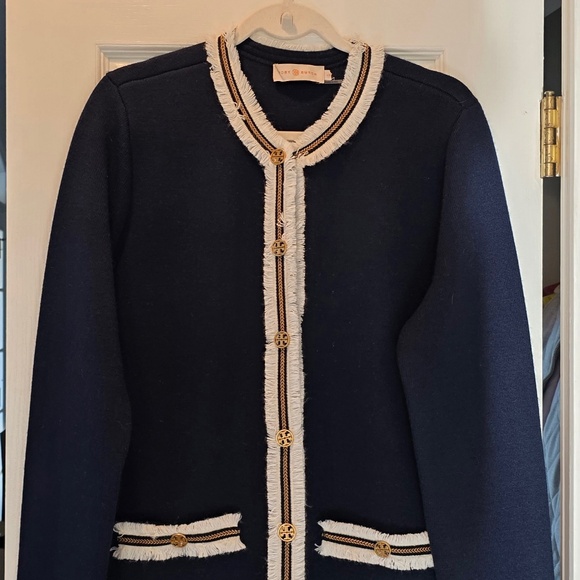 Tory Burch sweater coat - Picture 1 of 5